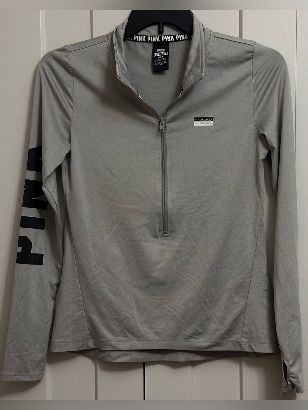 VICTORIA'S SECRET PINK Ultimate Half-Zip Pullover M (0065)